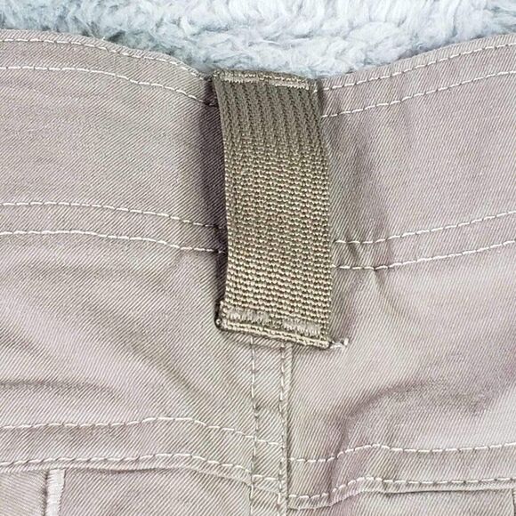 Eddie Bauer Pants Womens Size 14 Tan Khaki Straight Leg Flat Front - Picture 8 of 13